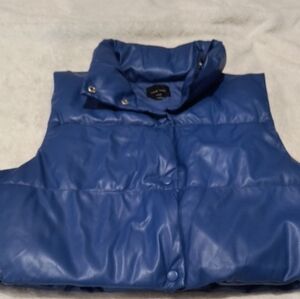 Blue Puffer Vest